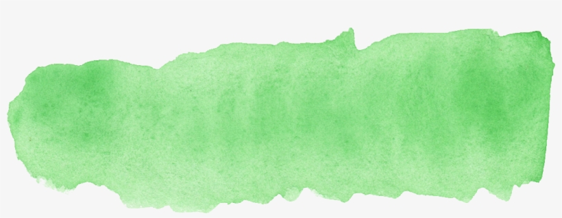 Transparent Watercolor Green - Green Watercolor Stroke Png, transparent png #7998