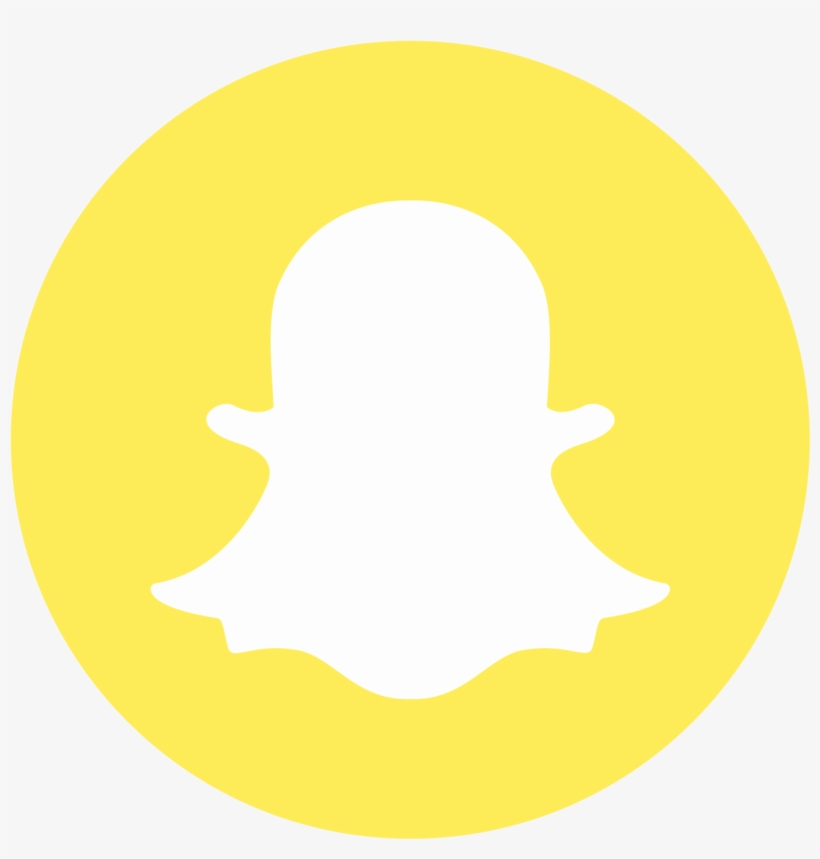 Snapchat Circled Logo Icon - Newsletter, transparent png #8045