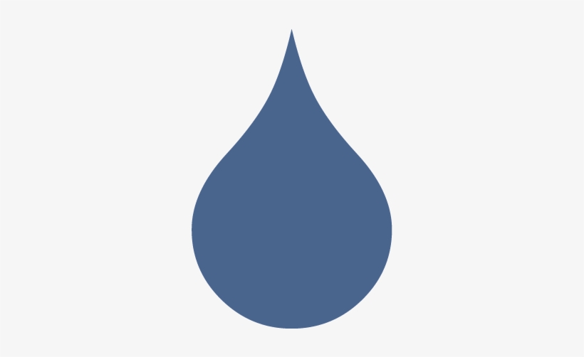 Water Drop Icon Vector - Drop, transparent png #8393