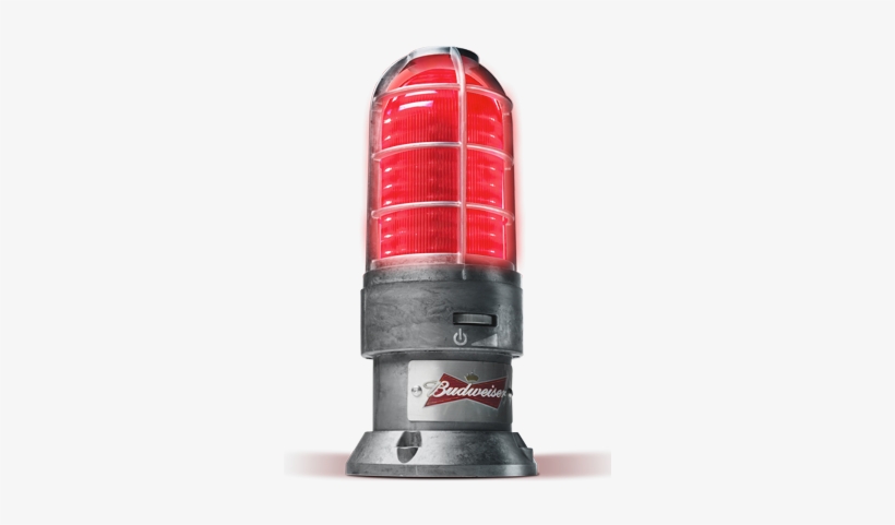 Budweiser Red Lights - Lumiere De But Budweiser, transparent png #8428