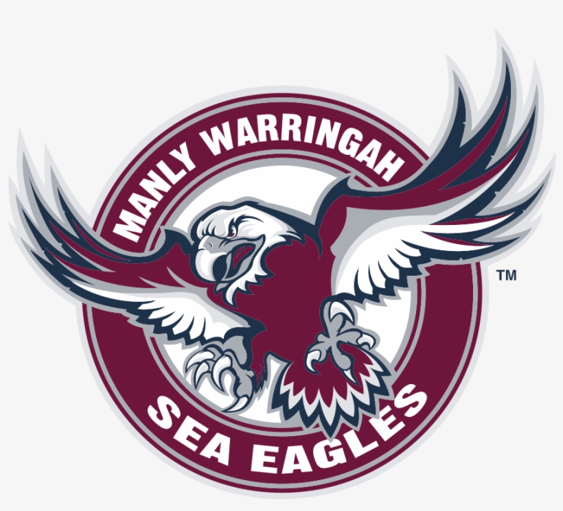 885px Manly Warringah Sea Eagles Logo - Manly Sea Eagles Logo, transparent png #8577