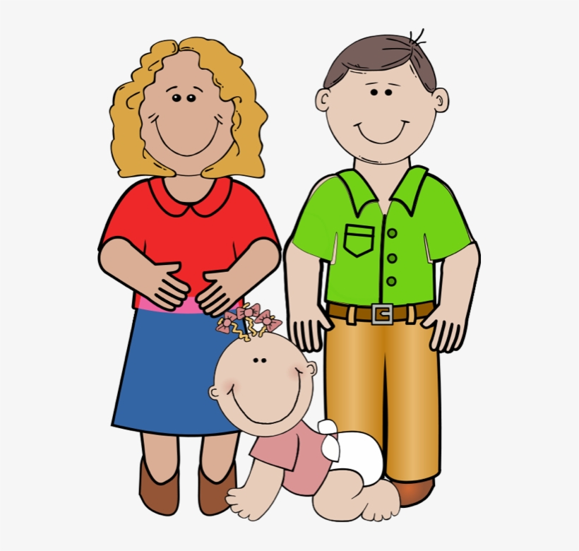 Families Clipart Happy Family - Spot The Difference Family, transparent png #85