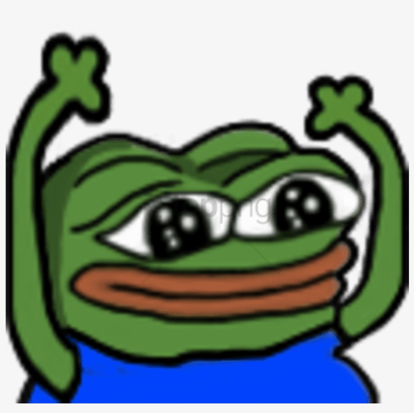 Transparent Emotes Hypers - Pepehype Emote - Free Transparent PNG