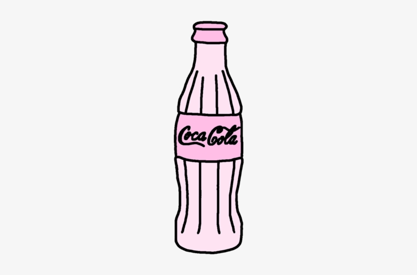 Bottle Drawing Coca Cola - Dibujo De Una Coca Cola, transparent png #8604