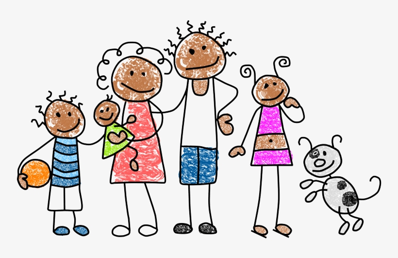 Family Clipart - Vocab1 - Family Free Clip Art, transparent png #866