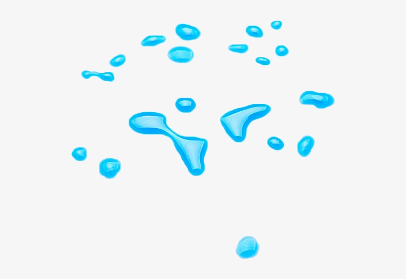 Water Drop Transparency And Translucency - Blue, transparent png #8778