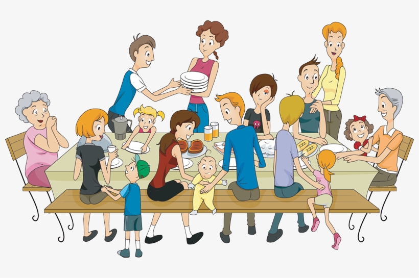 So Good To See You Again' - Family Reunion Clip Art, transparent png #897
