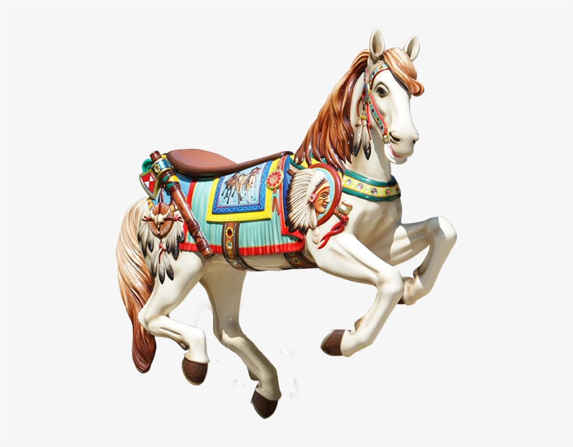 Svg Free Carousel Horse Clipart Free - Carousel Horse Png, transparent png #8992