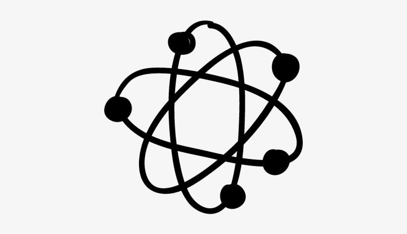Atom Vector - Science Atom, transparent png #9089