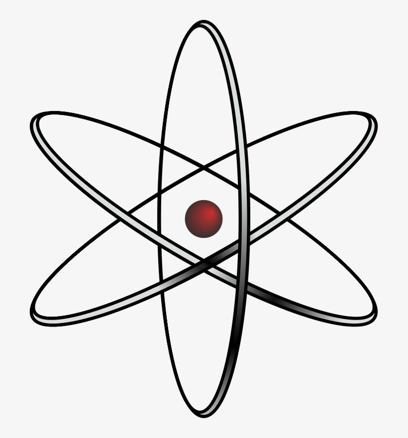 A Stylized Atom - Atom Clipart, transparent png #9126
