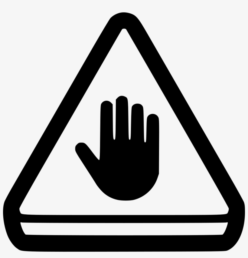 Stop Sign Alert No Access Access Denied Comments - Icon, transparent png #9234