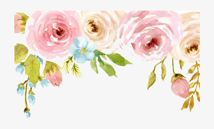 Watercolor Flowers Png Free Download - Happy Birthday My Sweet Cousin, transparent png #9254