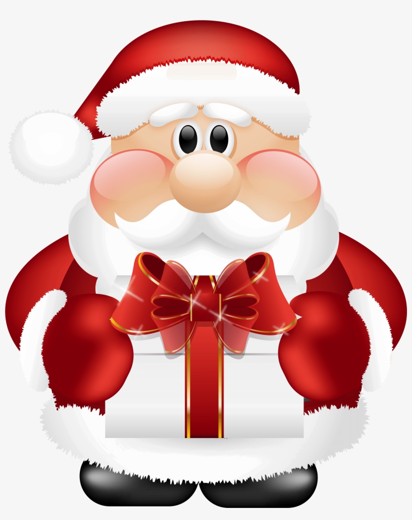 Santa Claus Png - Cute Santa Claus Png, transparent png #9476