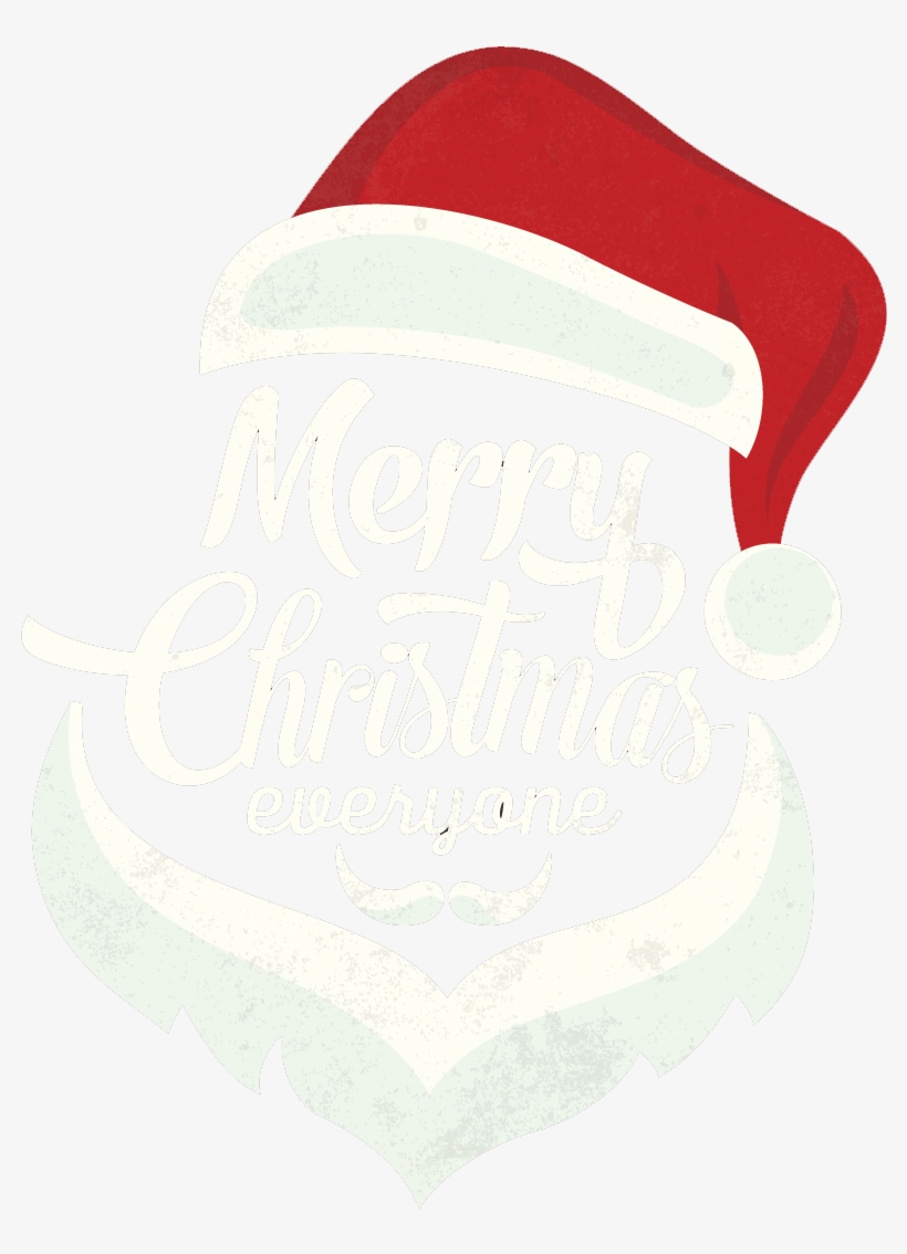 Snowman Png Download - Red Merry Christmas Everyone Throw Pillow Case Cushion, transparent png #9477