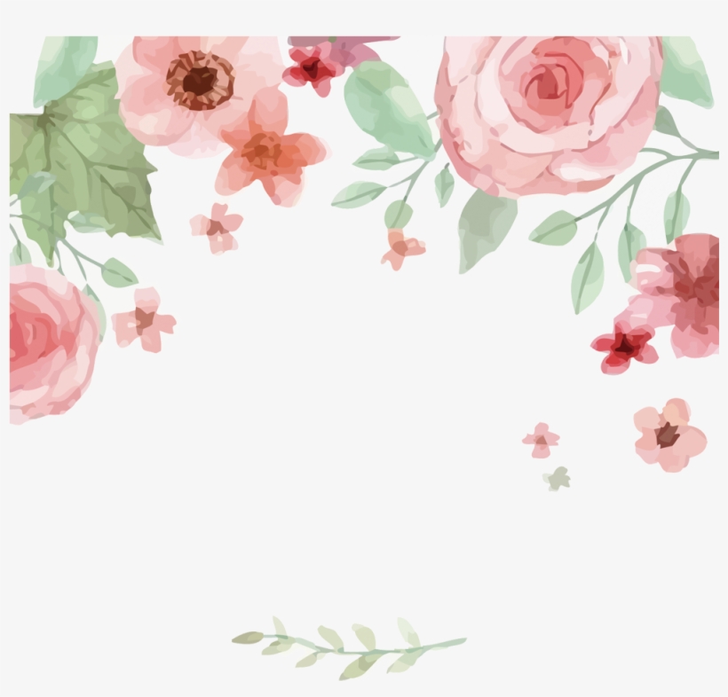 Watercolor Flower Vector Png - Flower Vector Png Transparent, transparent png #9506