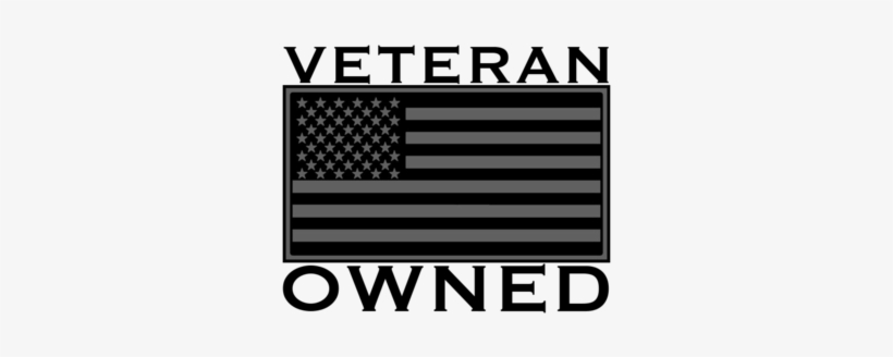 At Northern Arrows We Are Proud To Be A Veteran Owned - American Flag Sticker (drab), transparent png #9511