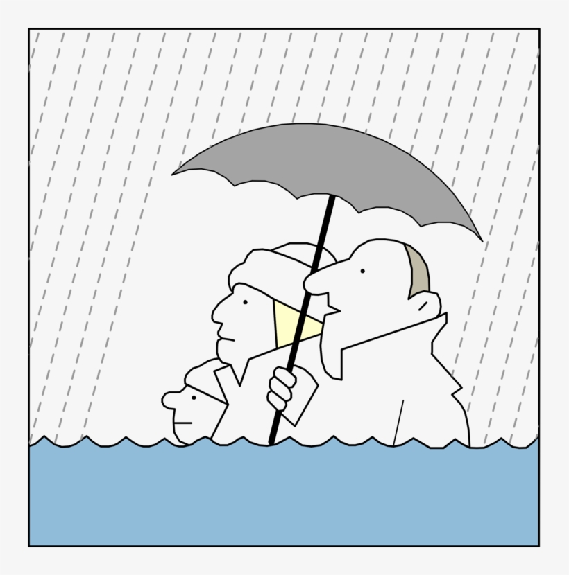 Computer Icons Rain Drawing Watercolor Painting Flood - Downpour Clipart, transparent png #9512