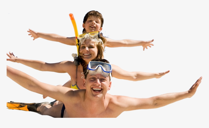 Family Beach Png Transparent, transparent png #960