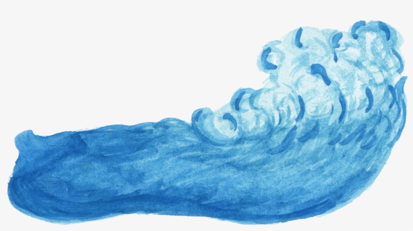 Wave Png Transparent - Water Color Water Png, transparent png #9947