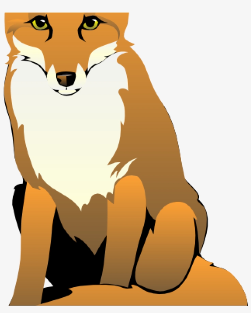 Fox Clipart Watercolor - Fox Png Clipart, transparent png #10029