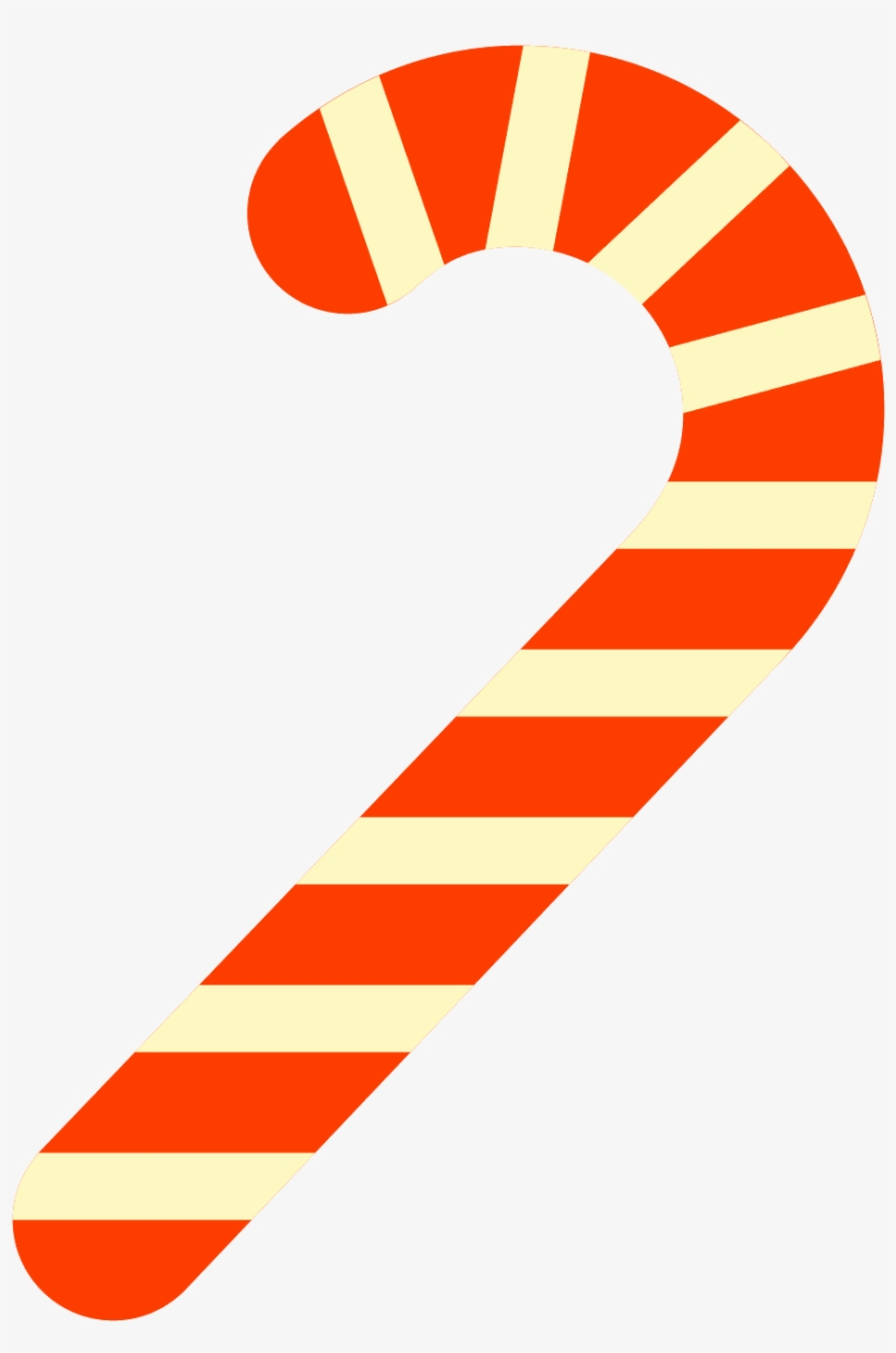 Candy Cane Icon - Candy Cane, transparent png #10032