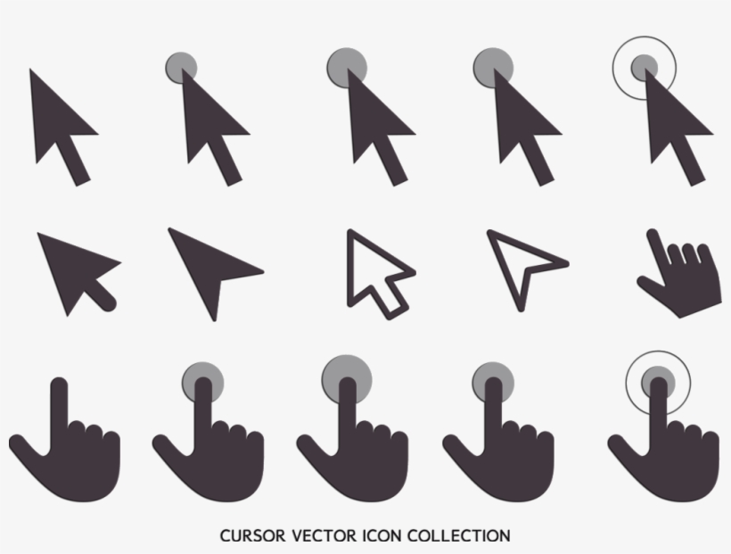 This Graphics Is Black And White Mouse Gesture Webpage - Icon, transparent png #10053