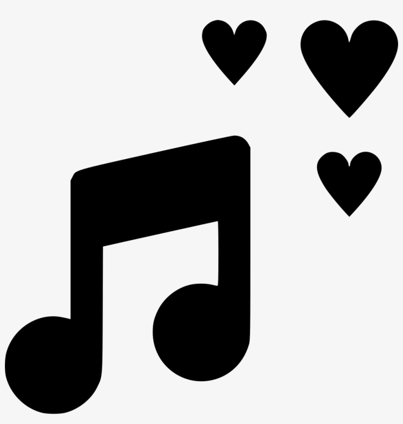 Love Music Svg Png Icon Free Download - Icon Love Music Png, transparent png #10160