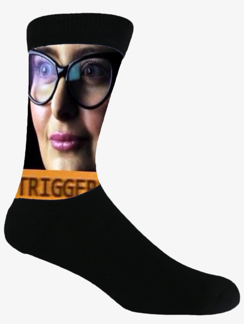Triggered - Sock, transparent png #10226