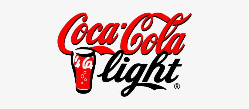 Coca Cola Light - Coca Cola Vector, transparent png #10232