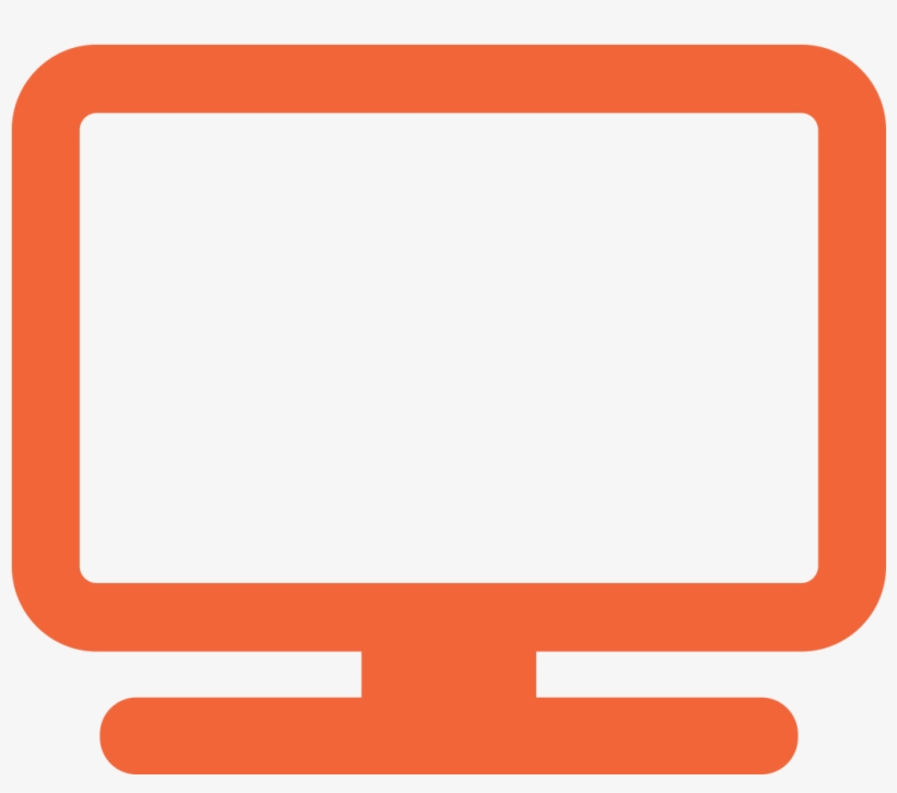 Computer-icon - Computer Icon Png Orange, transparent png #10408