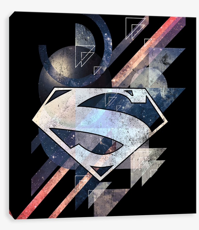 Superman Geometric Logo - Art Print: Dc Superman Comics: New '52' Stellar Geometry, transparent png #10451
