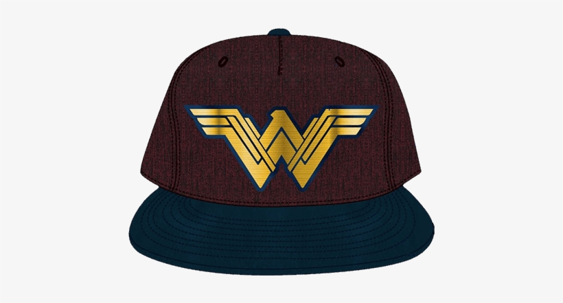 Wonder Woman Logo Red Cap - Decal, transparent png #10542