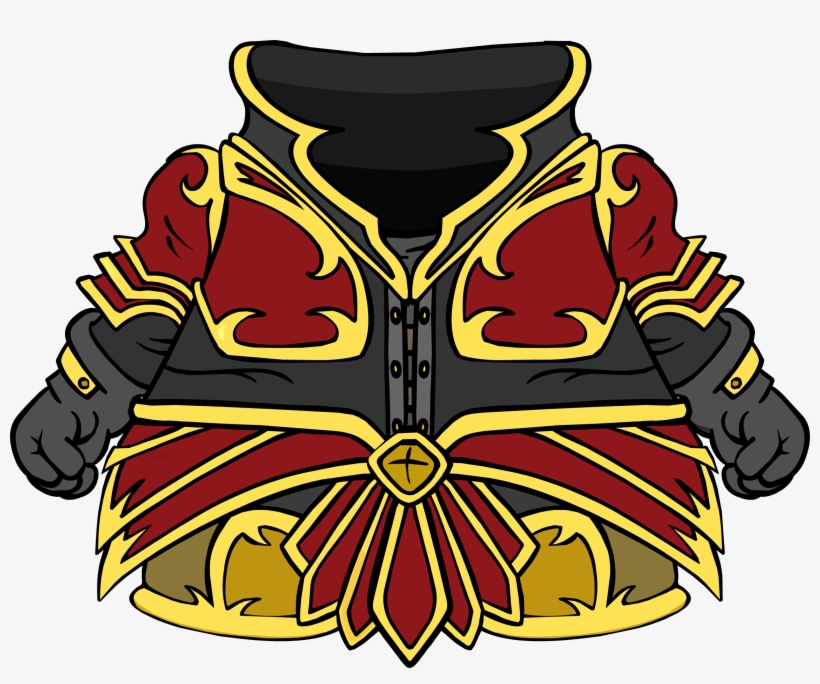 Crimson Plate Mail Icon - Illustration, transparent png #10544