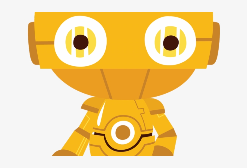 Star Wars Clipart Orange Robot - Star Wars Clipart Png, transparent png #10651