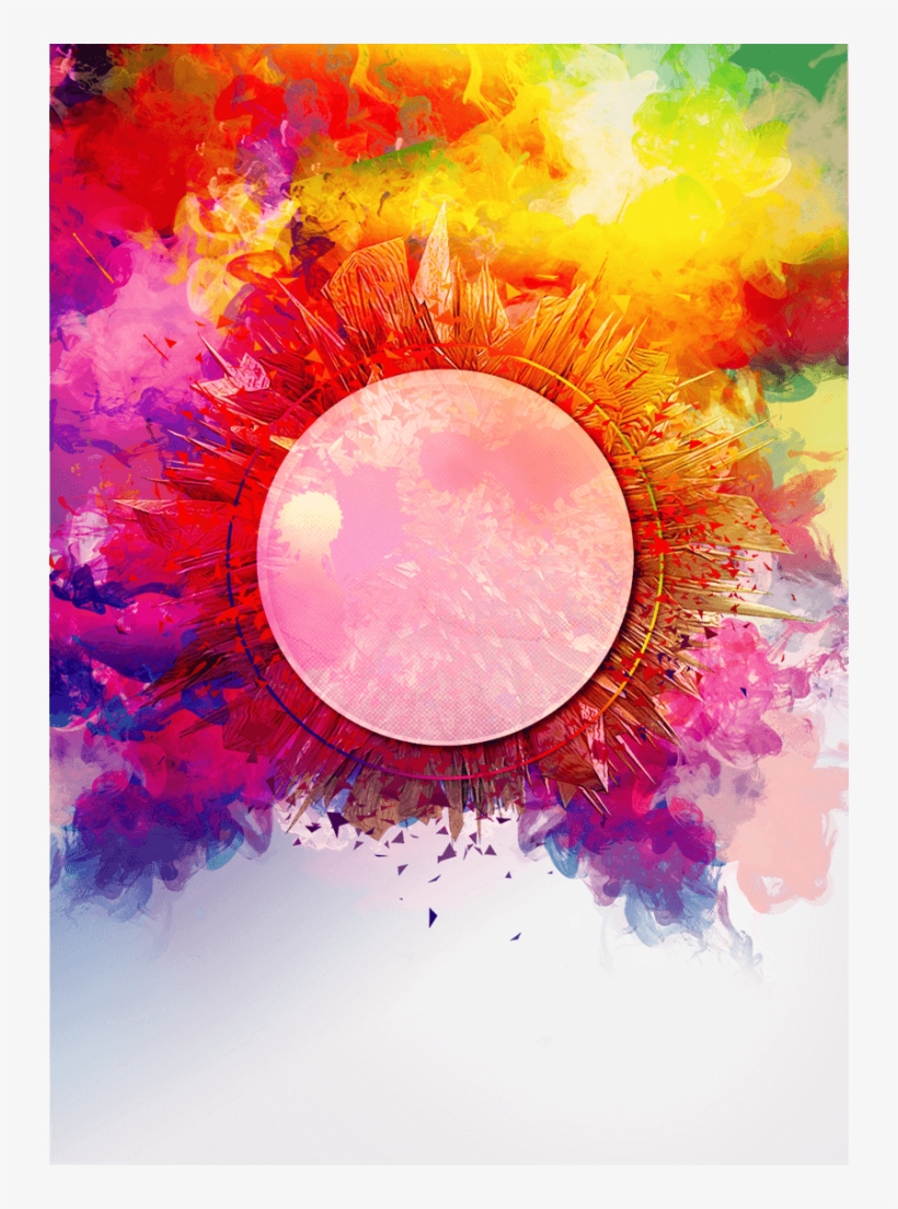 Watercolor Splash Png Background - Smoke Color Png, transparent png #10878