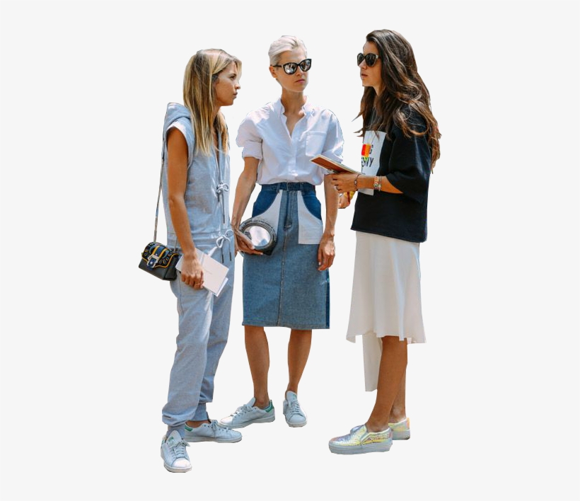 Cutout Group Of Womens Cut Out People, People Cutout, - Png Group Of People, transparent png #11045