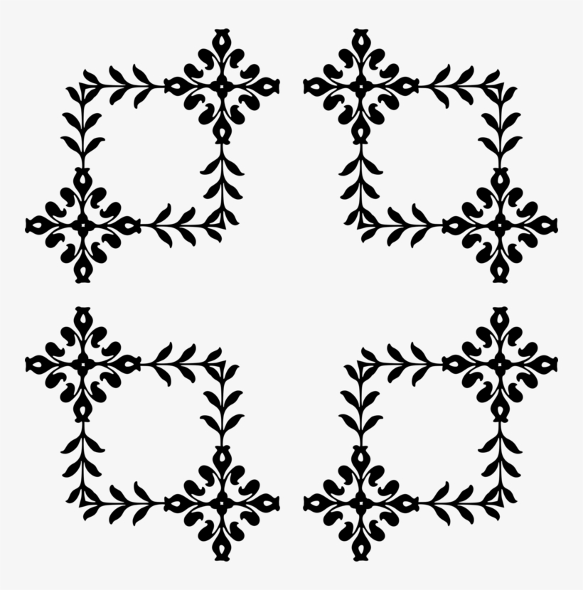 Papercutting Ornament Drawing Watercolor Painting - Clip Art, transparent png #11046