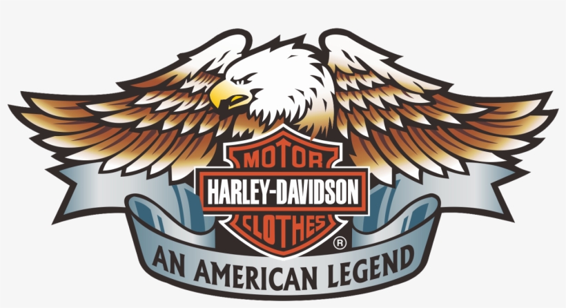 An American Legend - Harley Davidson Motorclothes Logo, transparent png #11067