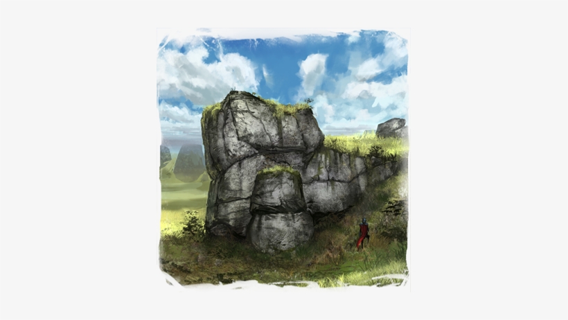 Glenumbra Rocks - Rock's Png, transparent png #11221