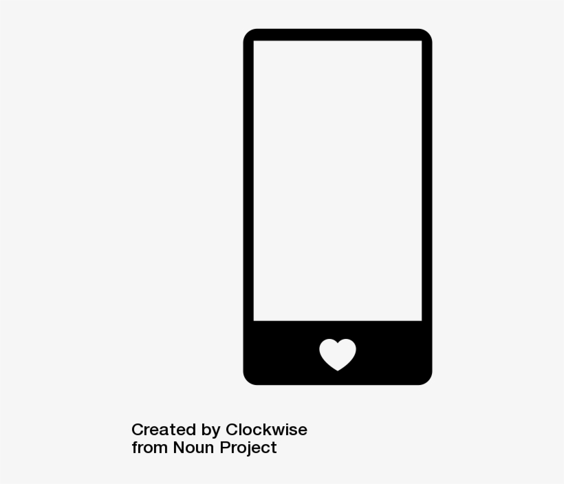 Check Out Cell Phone Icon Designed By Clockwise On - Mobile Device, transparent png #11539