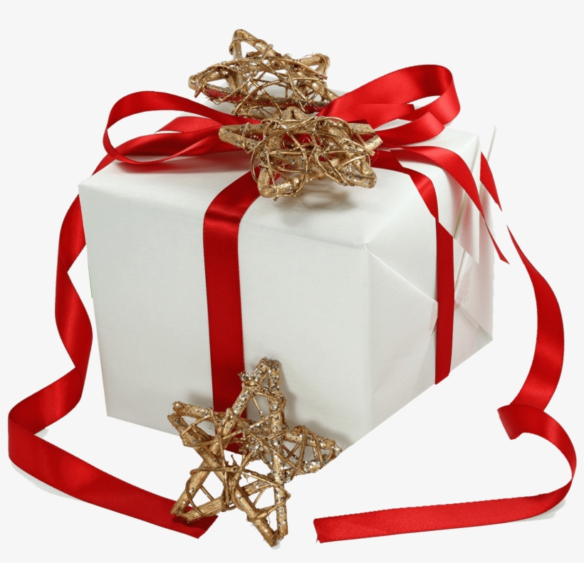 Christmas Gift Ribbon Gold Stars - Last Day To Ship By Christmas Email, transparent png #11650