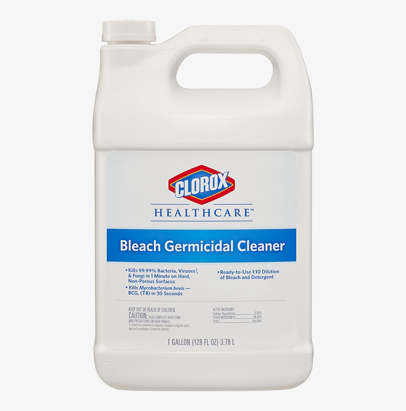 Clorox Healthcare Bleach Germicidal Cleaner - Clorox Bleach Germicidal Cleaner, transparent png #11741