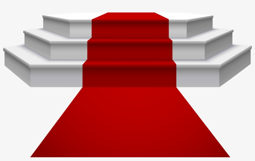 Image Library Staircase Clipart Red Stair - Spotlight Stage, transparent png #11790