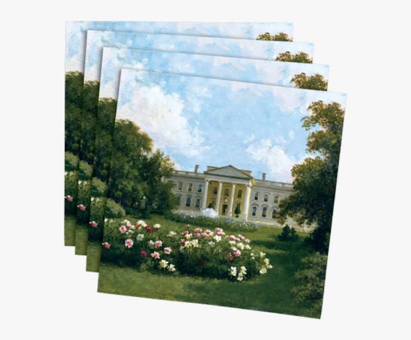 White House 1914 Cocktail Napkins - White House, transparent png #11809