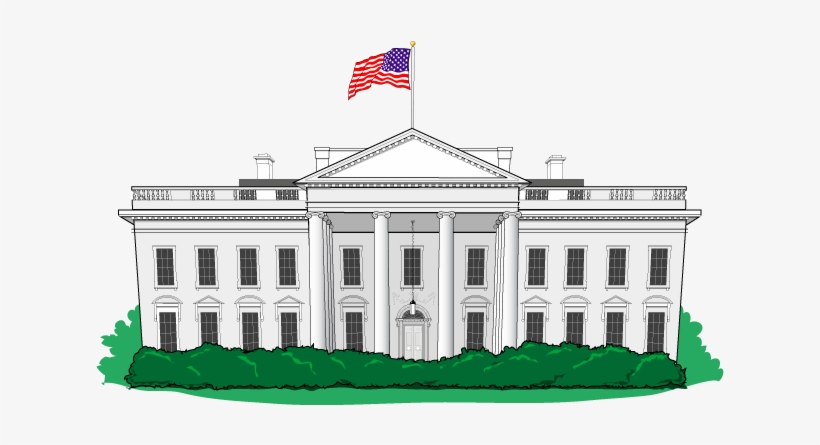 White Mansion Png Svg Royalty Free Download - Washington White House Png, transparent png #11843