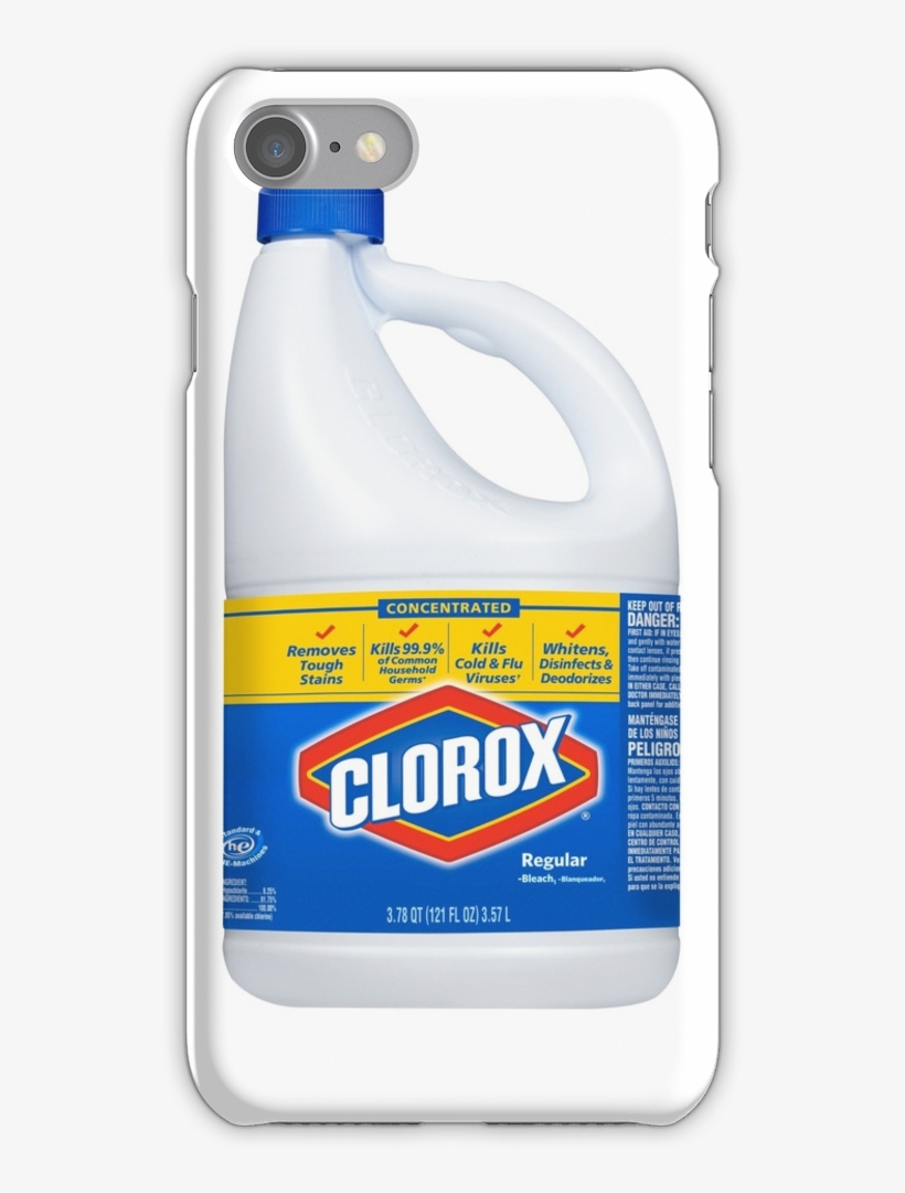 Clorox Bleach Meme Iphone 7 Snap Case - Clorox Regular Bleach, 121 Oz, transparent png #11955