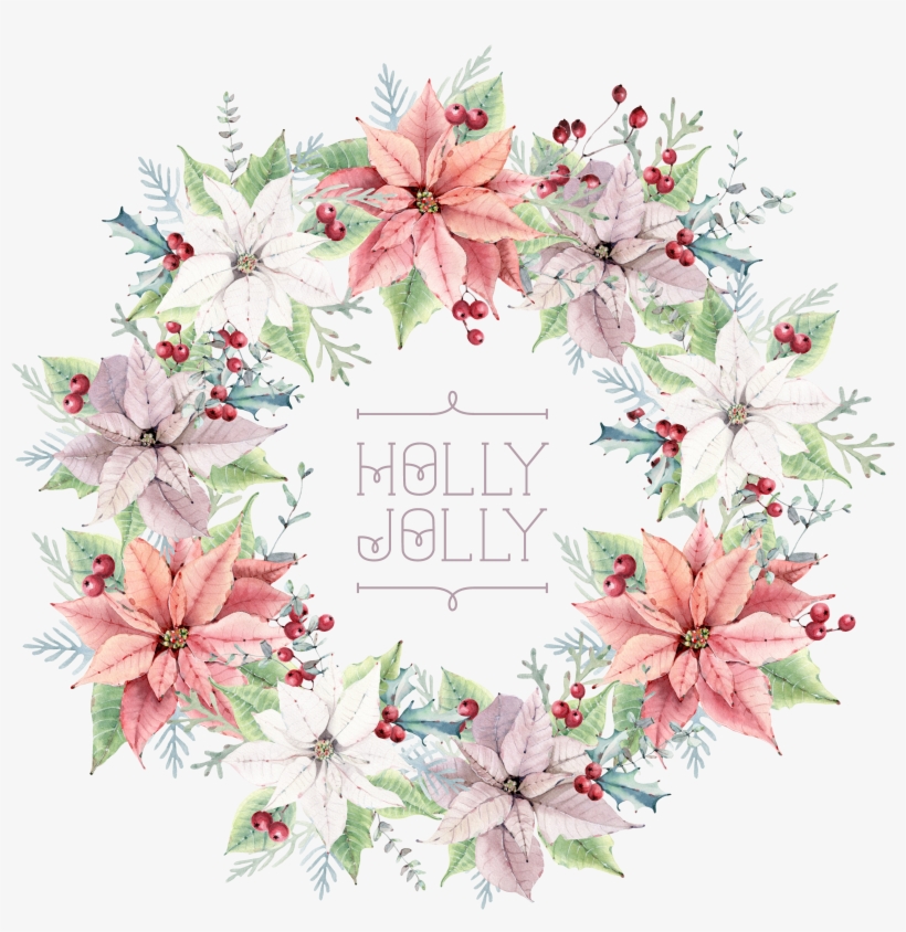 Find This Pin And More On Watercolour Xmas By Michelle - Orita Paper #46 12 X 12" Holly Jolly Amelie, transparent png #11970