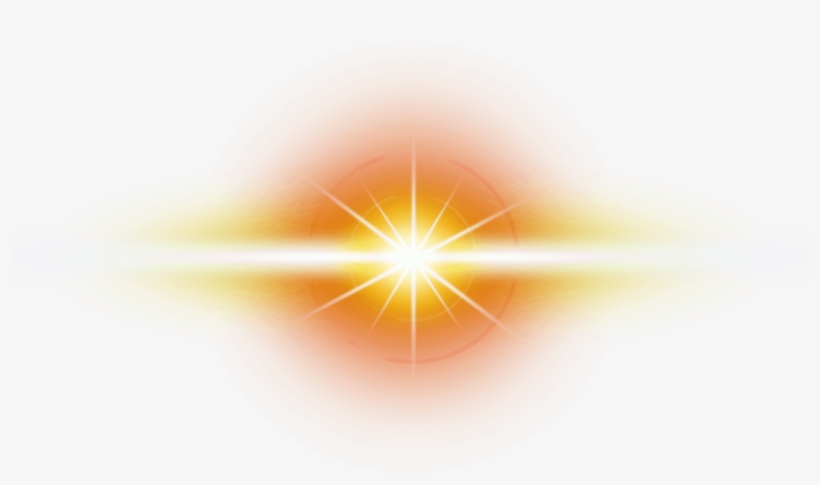 Orange Transparent Optical Flare - Circle, transparent png #11972