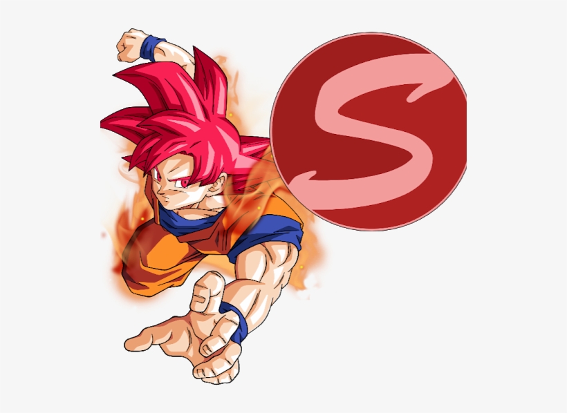 Photo - Goku Ssj God Face, transparent png #12055