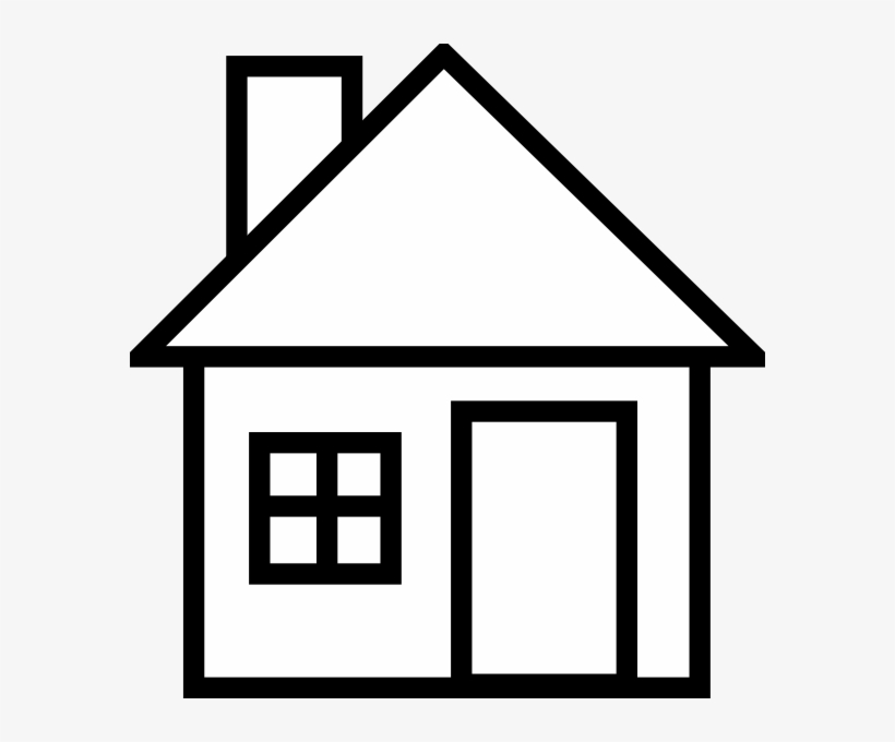 28 Collection Of Black And White Clipart House - House Clipart, transparent png #12229